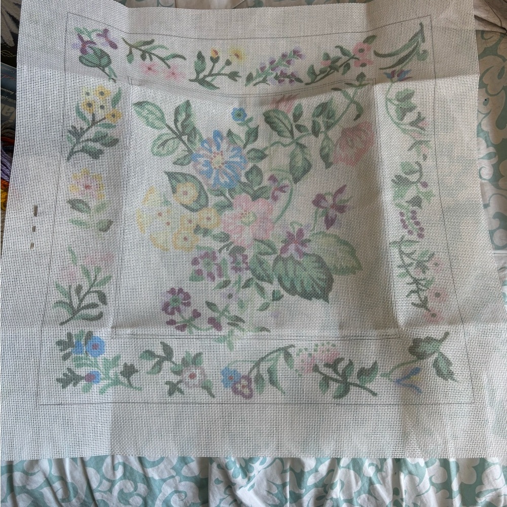 RARE!!!! Vintage Needlepoint Kit ‘Shakespearean Garden’ NOS - Picture 2 of 4